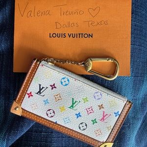 Louis Vuitton keypouch multicolor
